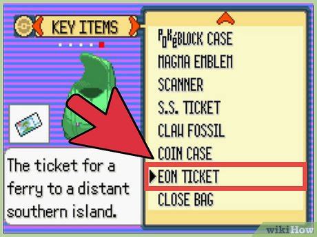how to use eon ticket emerald|How to Find Latios in Pokémon Emerald (with .